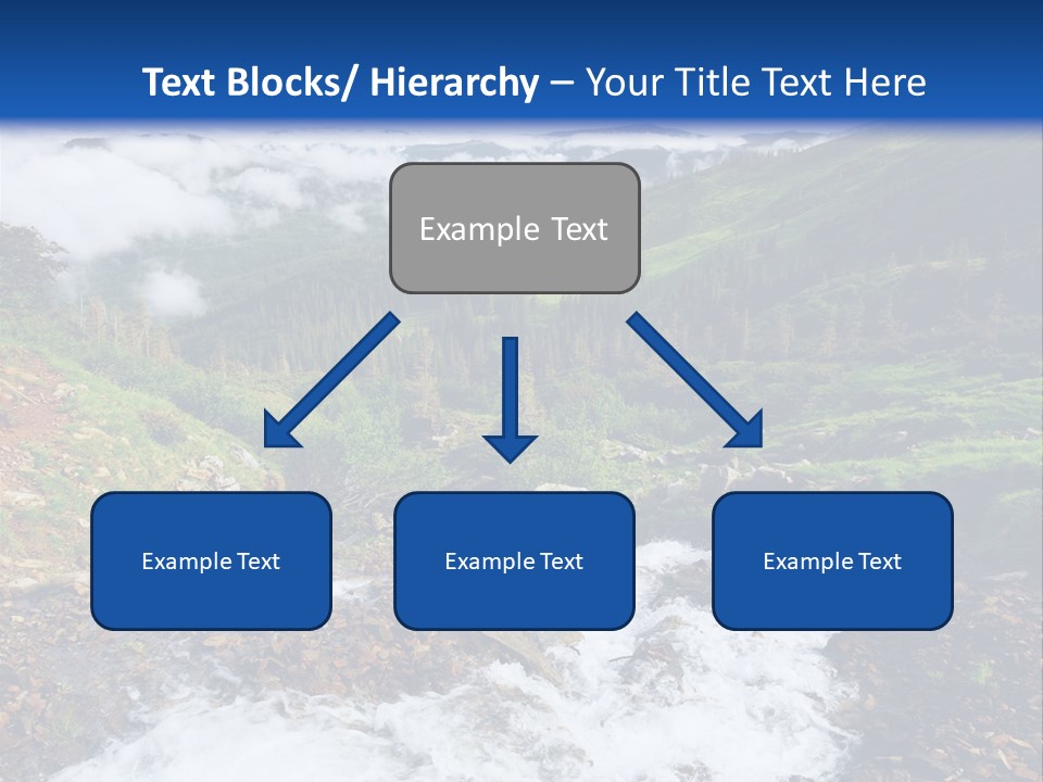 Travel Sunlight Countryside PowerPoint Template