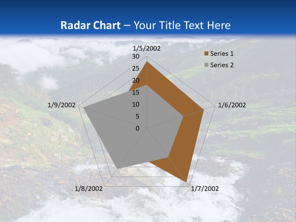 Travel Sunlight Countryside PowerPoint Template