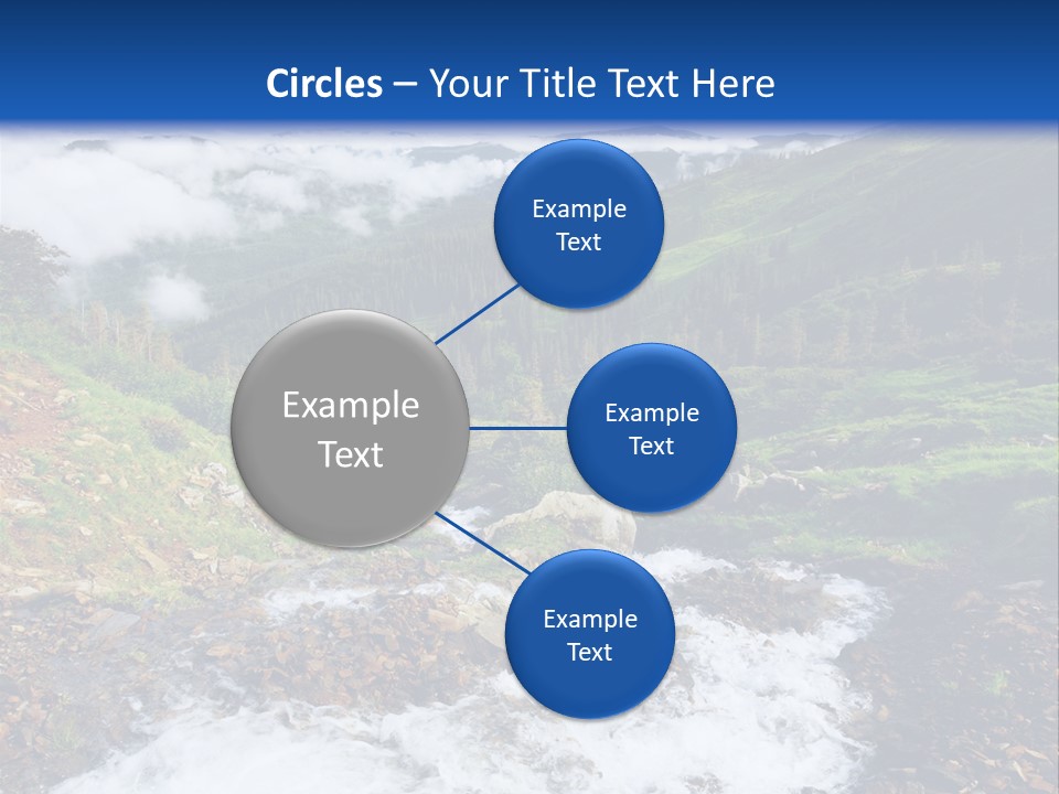 Travel Sunlight Countryside PowerPoint Template
