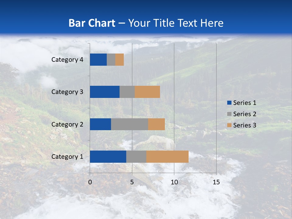 Travel Sunlight Countryside PowerPoint Template