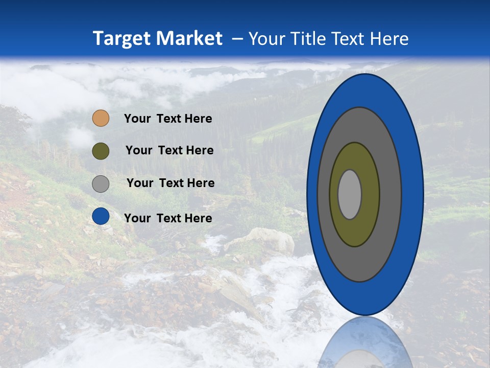 Travel Sunlight Countryside PowerPoint Template