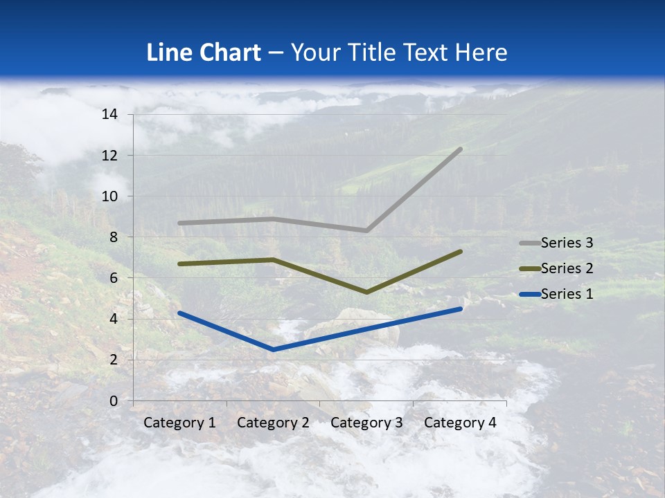 Travel Sunlight Countryside PowerPoint Template