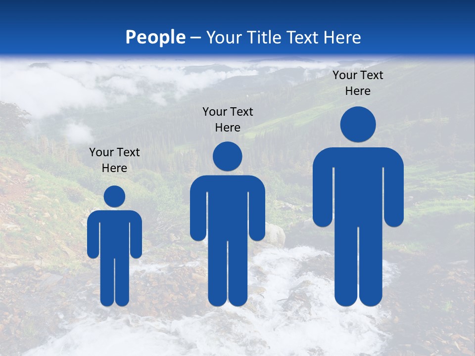 Travel Sunlight Countryside PowerPoint Template