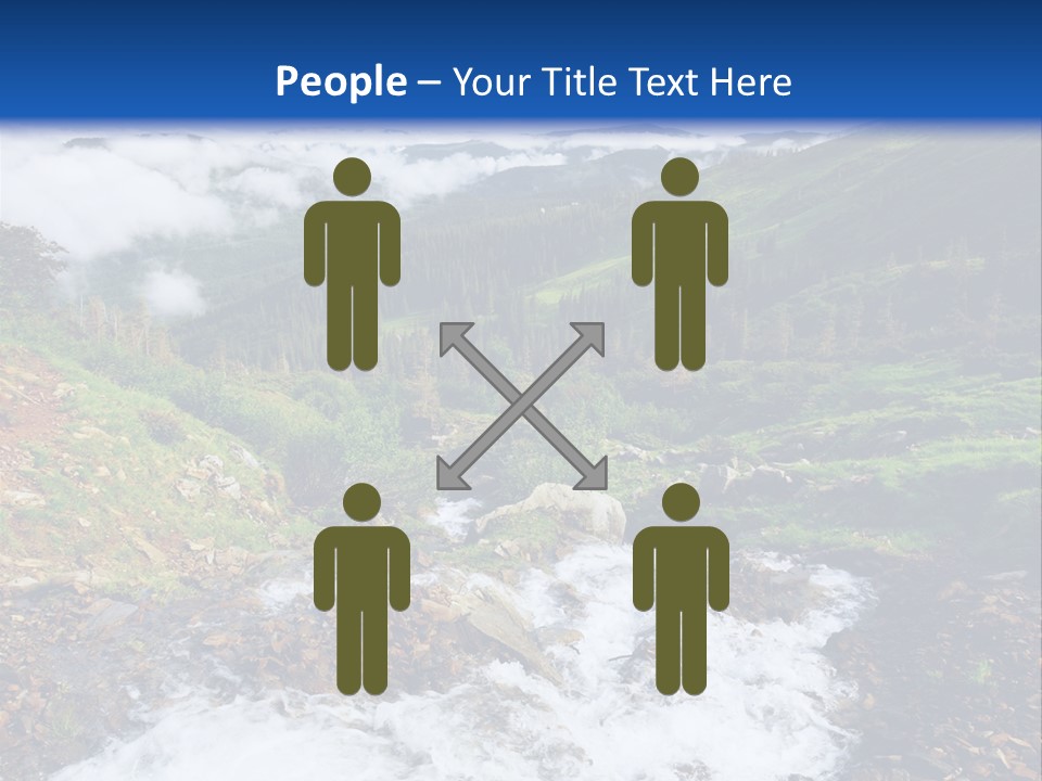 Travel Sunlight Countryside PowerPoint Template