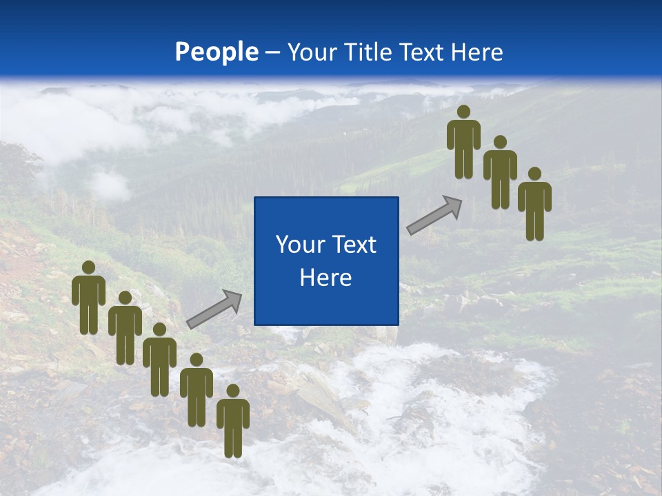 Travel Sunlight Countryside PowerPoint Template