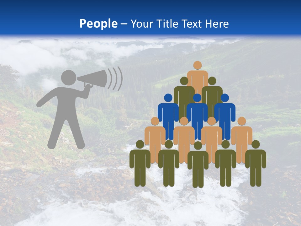 Travel Sunlight Countryside PowerPoint Template