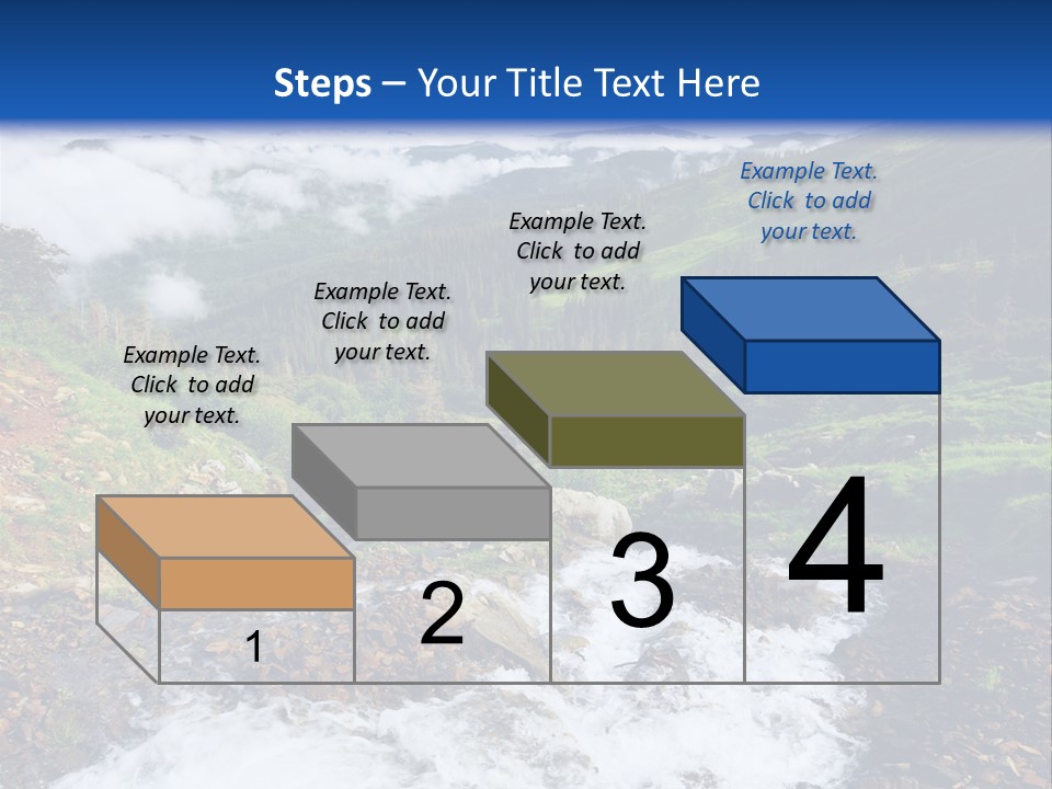 Travel Sunlight Countryside PowerPoint Template