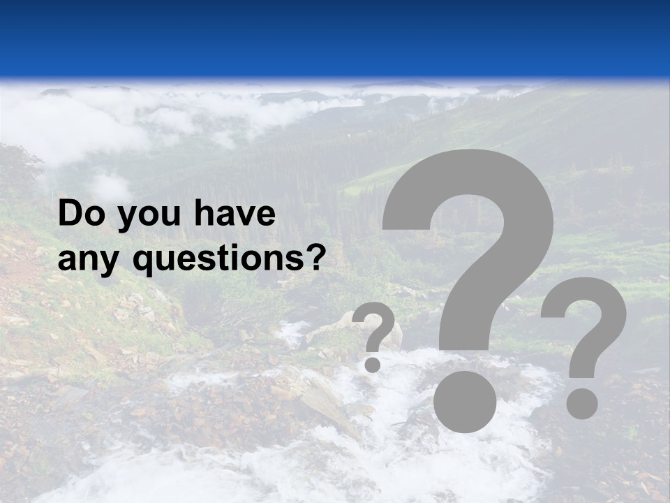 Travel Sunlight Countryside PowerPoint Template