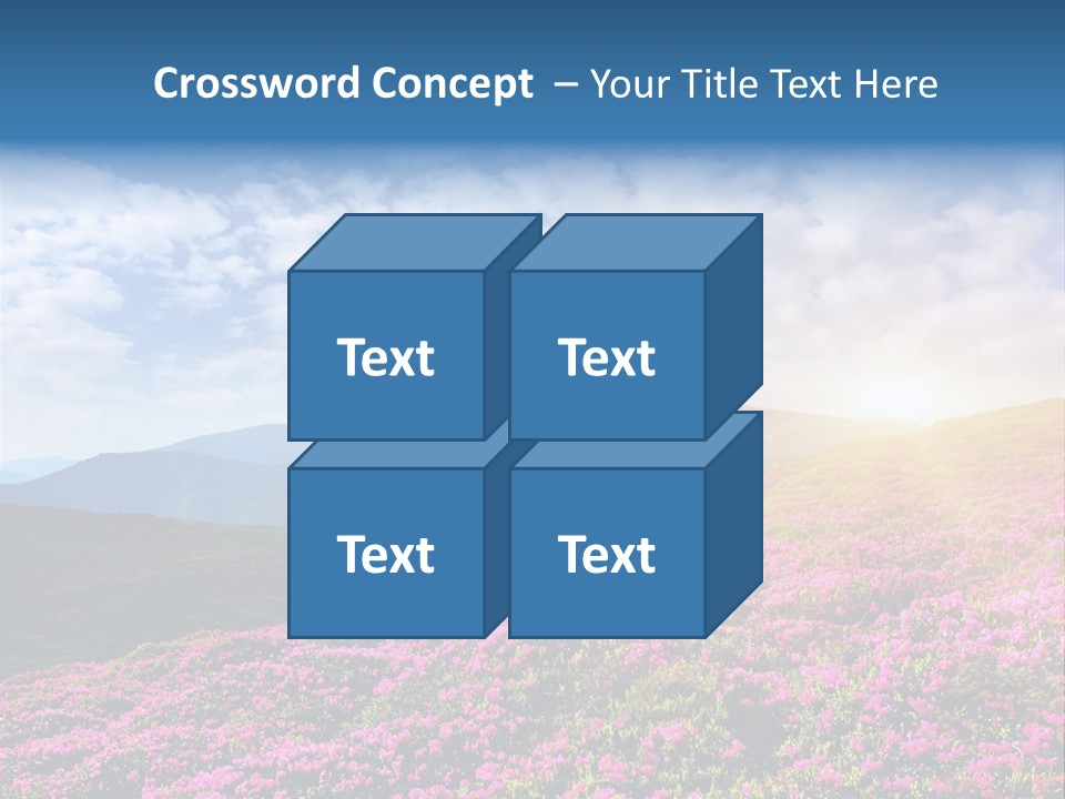 Travel Bloom Beautiful PowerPoint Template