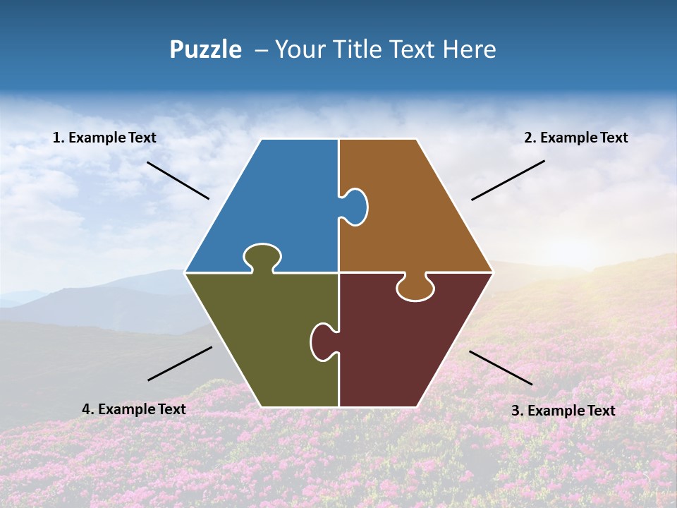 Travel Bloom Beautiful PowerPoint Template