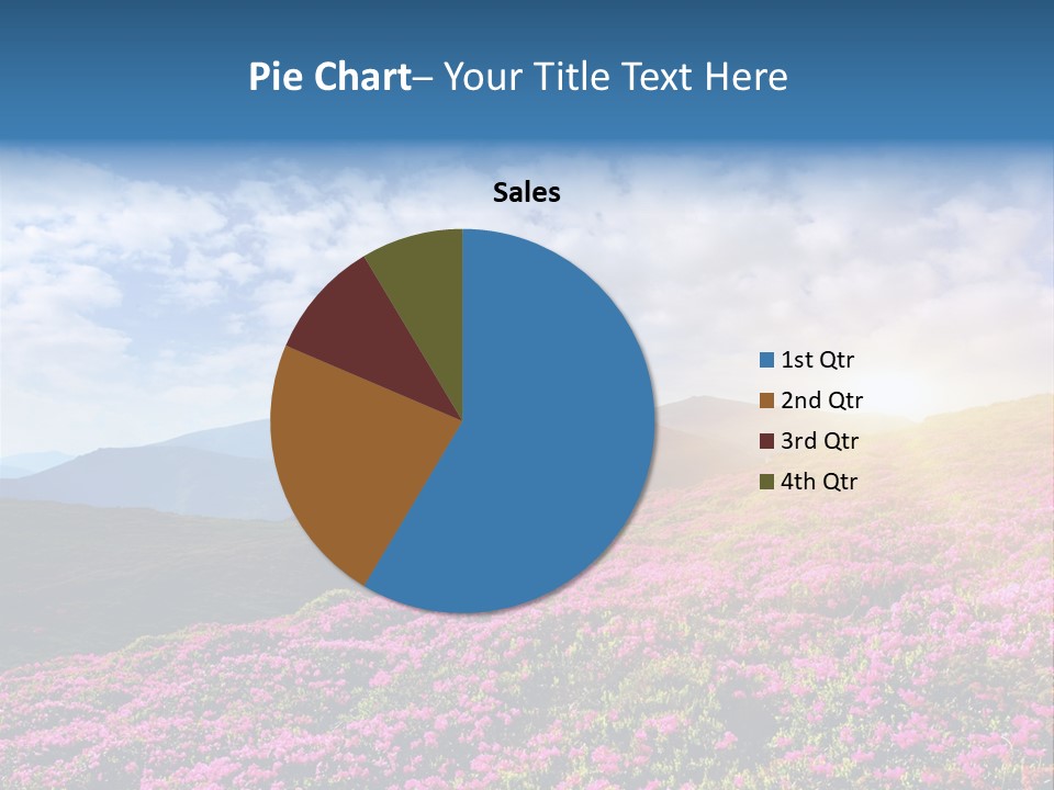 Travel Bloom Beautiful PowerPoint Template