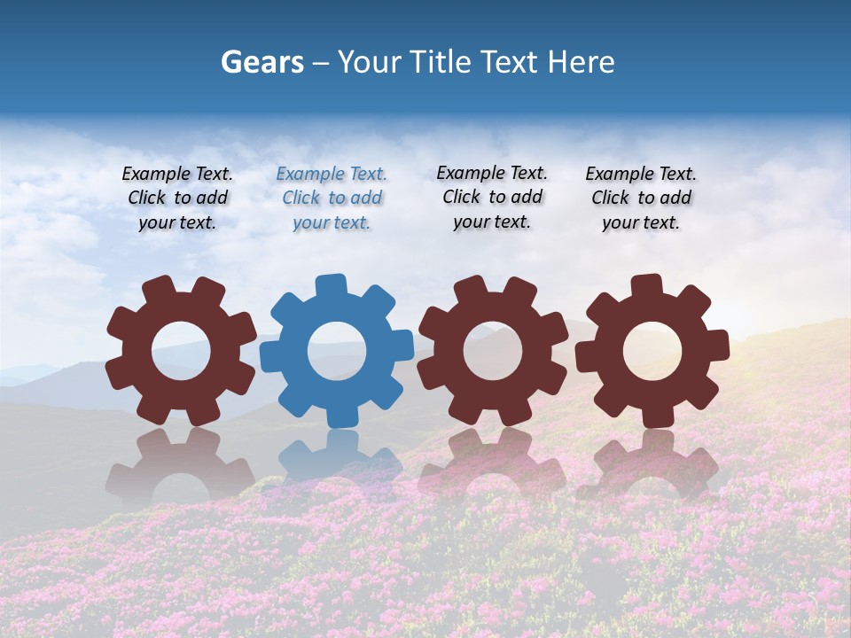 Travel Bloom Beautiful PowerPoint Template