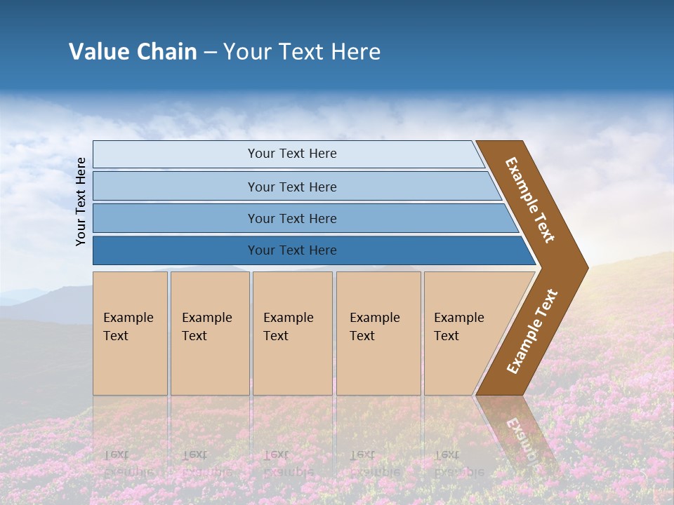 Travel Bloom Beautiful PowerPoint Template