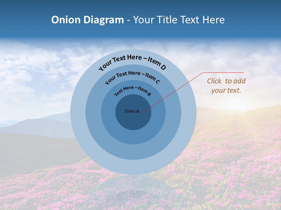 Travel Bloom Beautiful PowerPoint Template