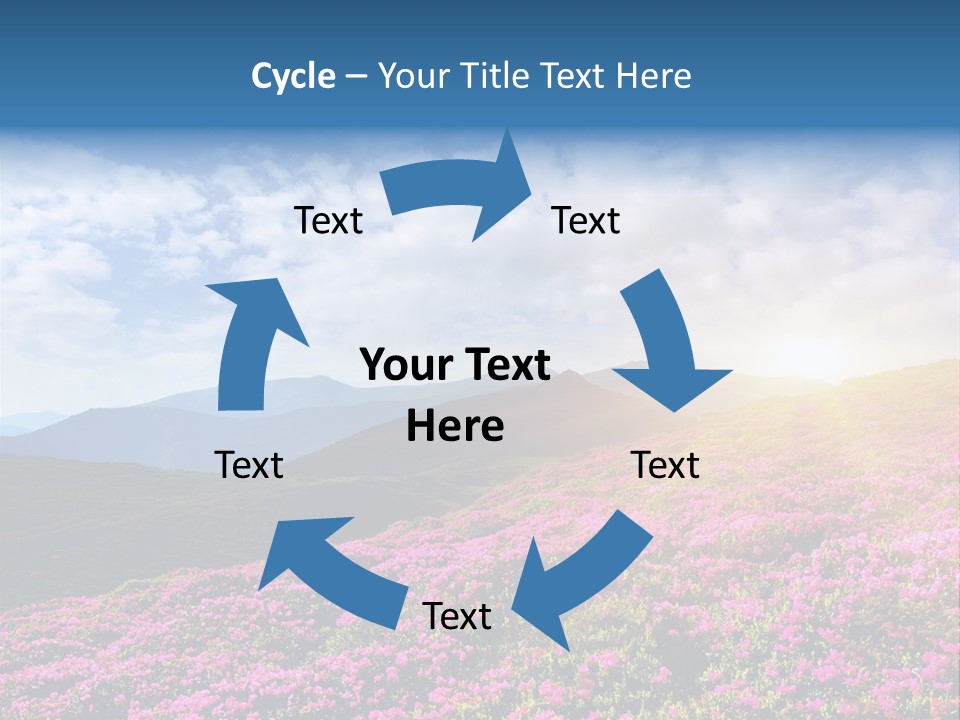 Travel Bloom Beautiful PowerPoint Template