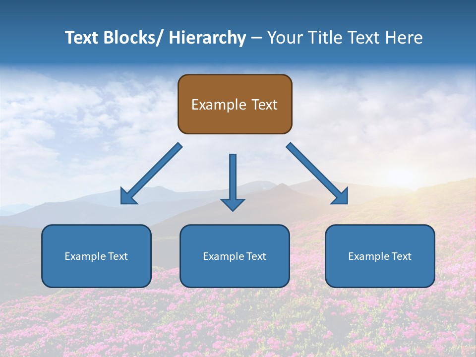 Travel Bloom Beautiful PowerPoint Template