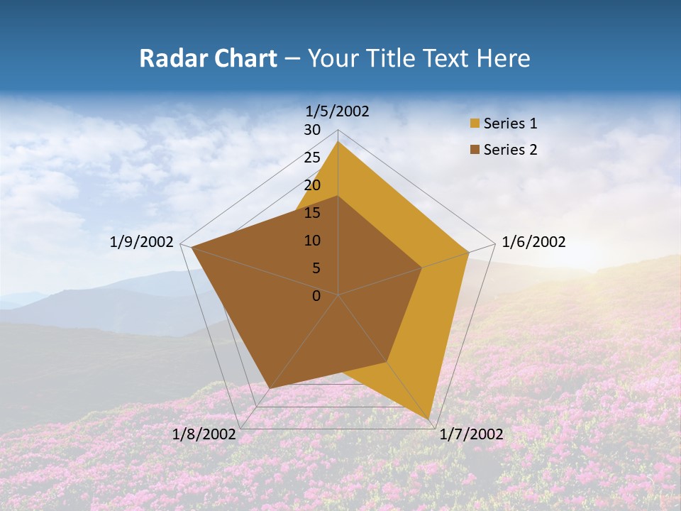 Travel Bloom Beautiful PowerPoint Template