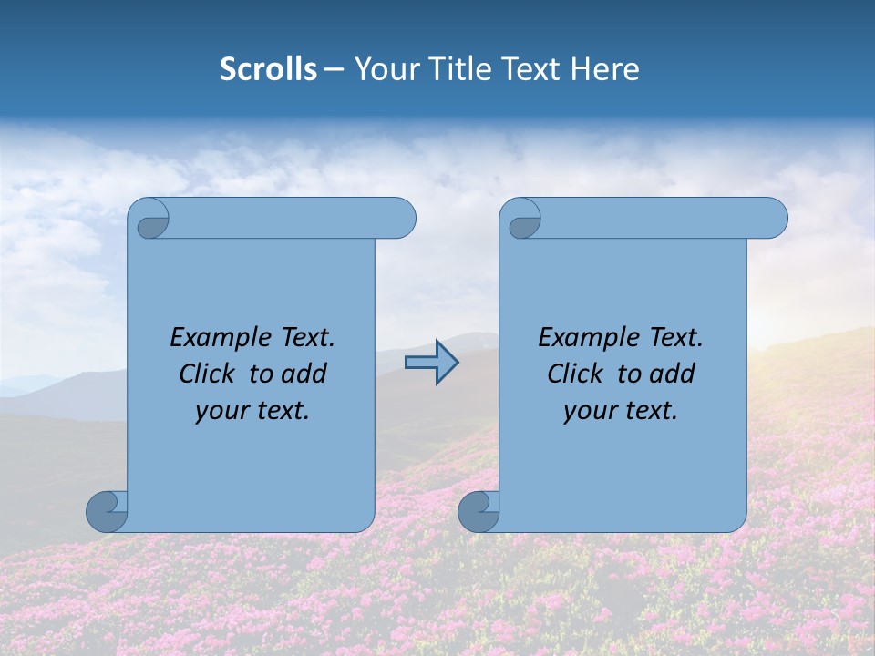 Travel Bloom Beautiful PowerPoint Template
