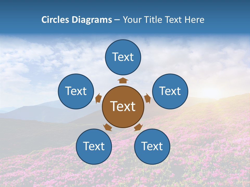 Travel Bloom Beautiful PowerPoint Template