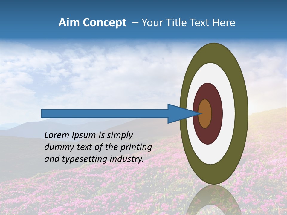 Travel Bloom Beautiful PowerPoint Template