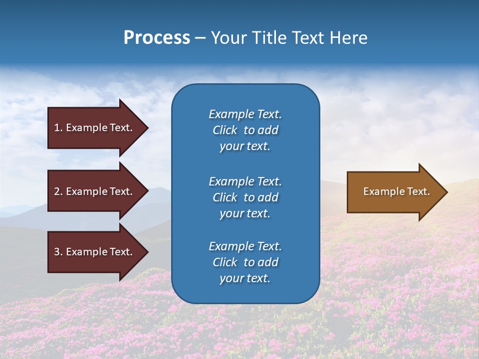 Travel Bloom Beautiful PowerPoint Template