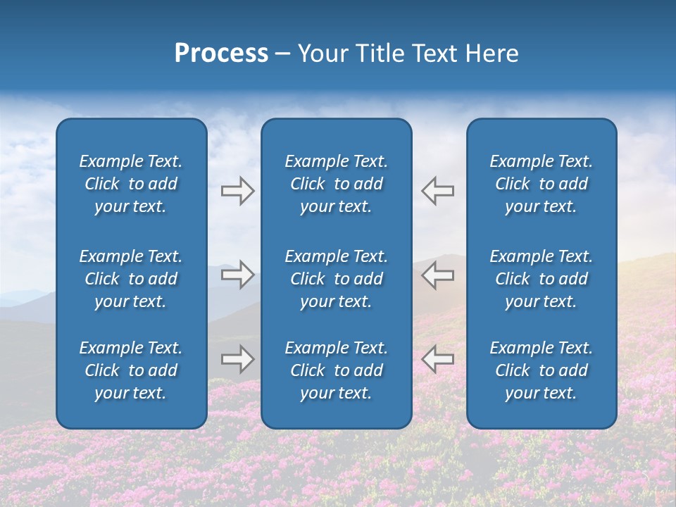 Travel Bloom Beautiful PowerPoint Template