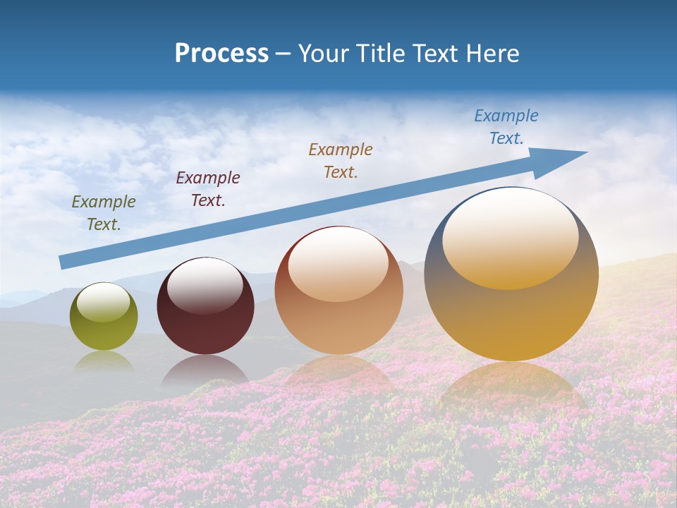 Travel Bloom Beautiful PowerPoint Template