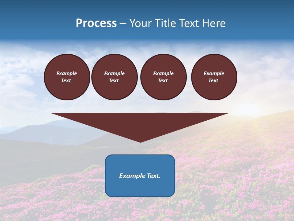 Travel Bloom Beautiful PowerPoint Template
