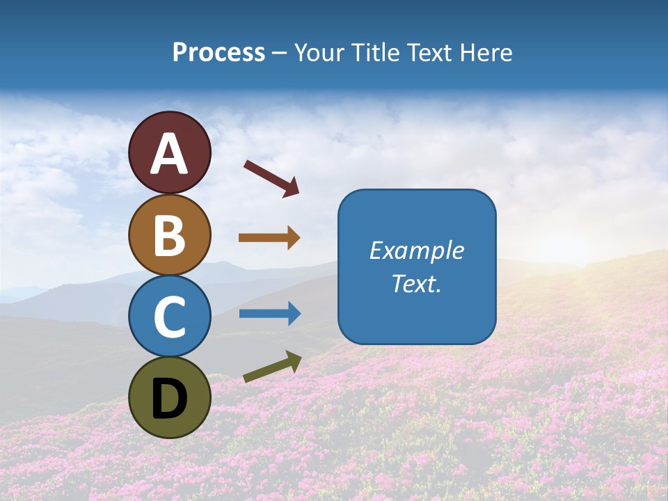 Travel Bloom Beautiful PowerPoint Template