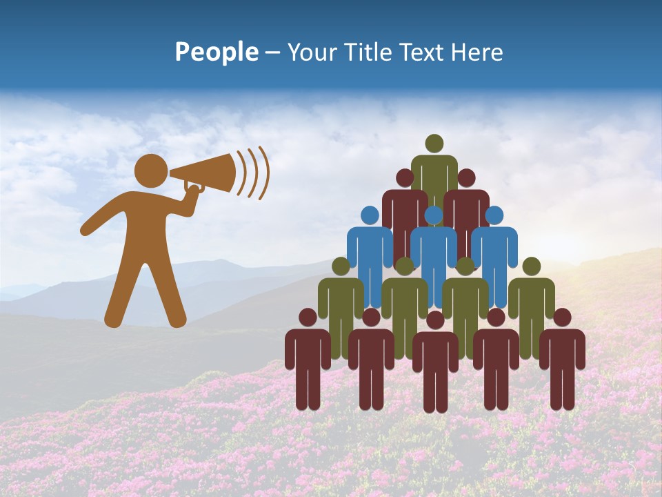 Travel Bloom Beautiful PowerPoint Template