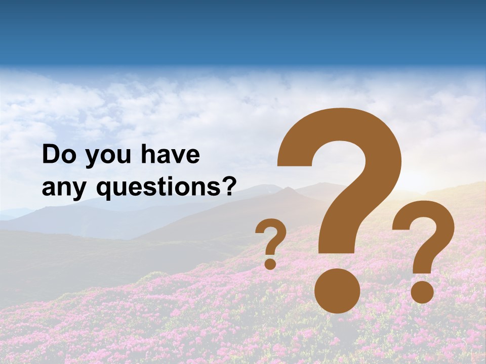 Travel Bloom Beautiful PowerPoint Template