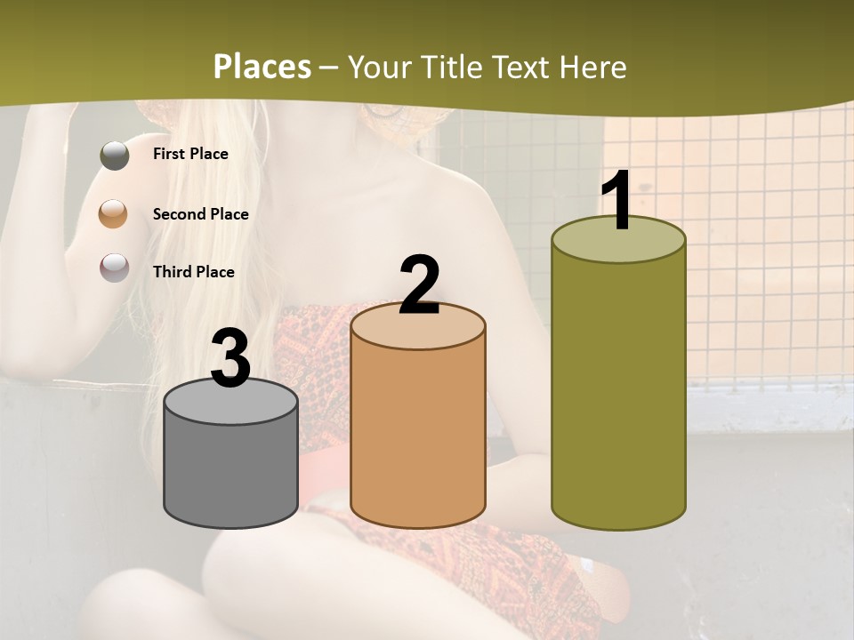 Trailer Ca Ual Face PowerPoint Template