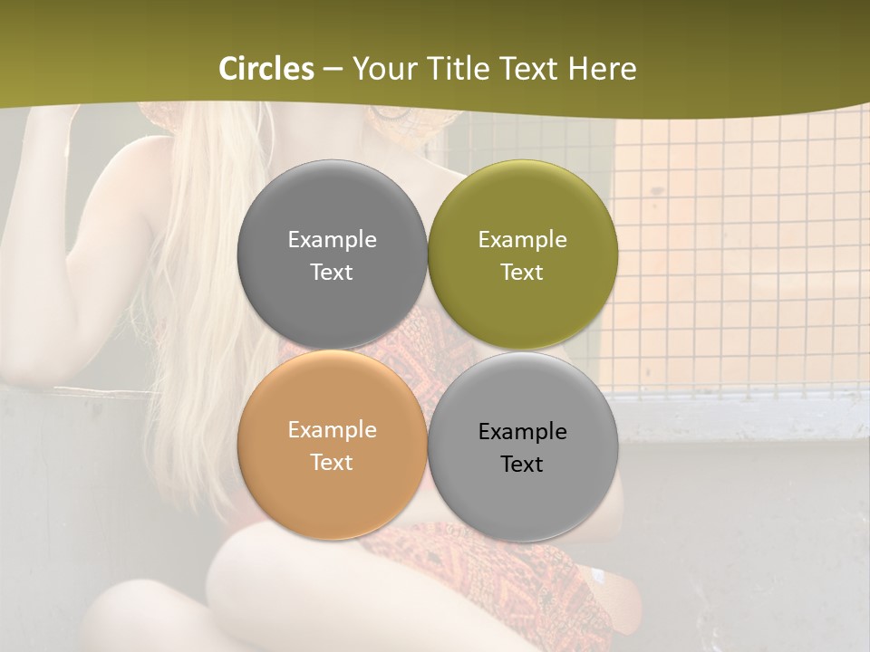 Trailer Ca Ual Face PowerPoint Template