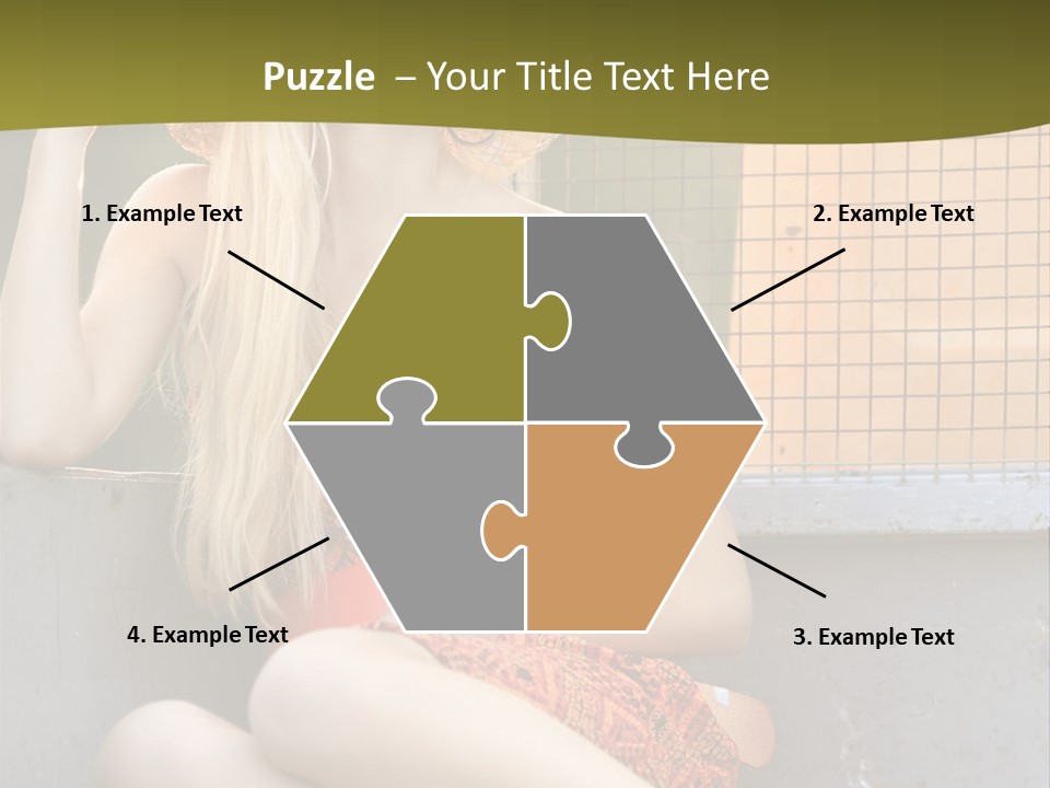 Trailer Ca Ual Face PowerPoint Template