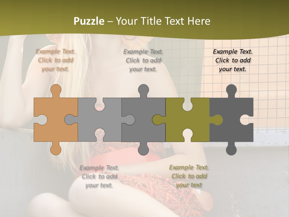 Trailer Ca Ual Face PowerPoint Template