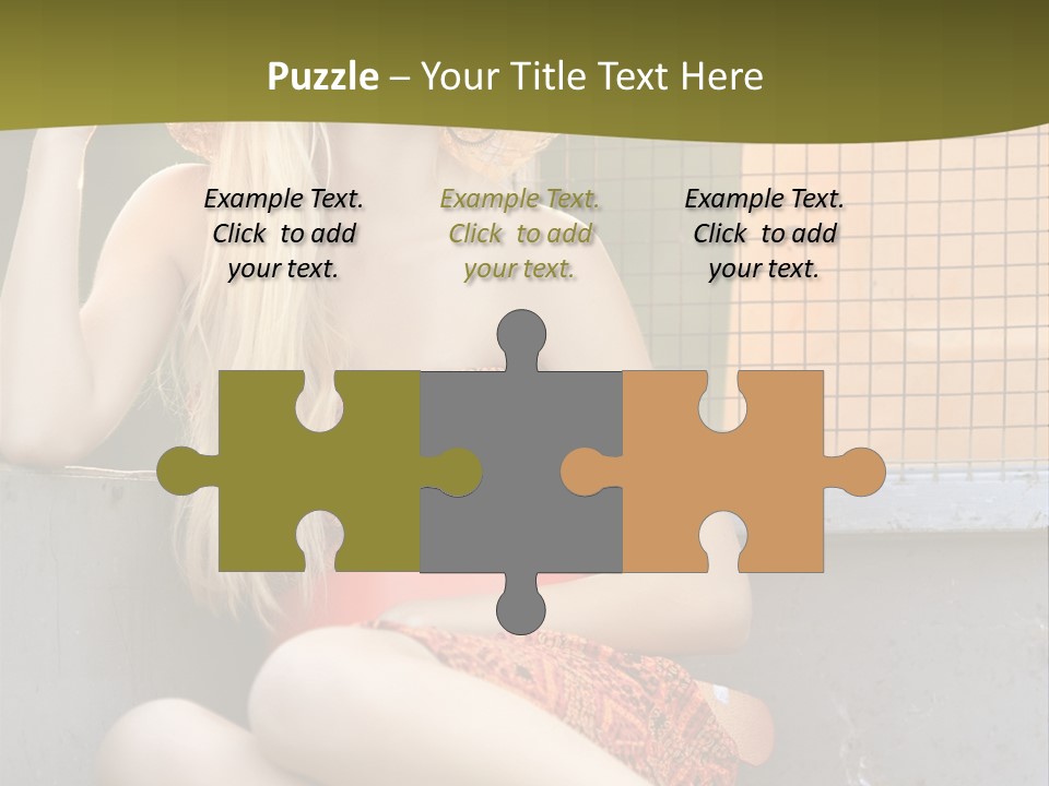 Trailer Ca Ual Face PowerPoint Template