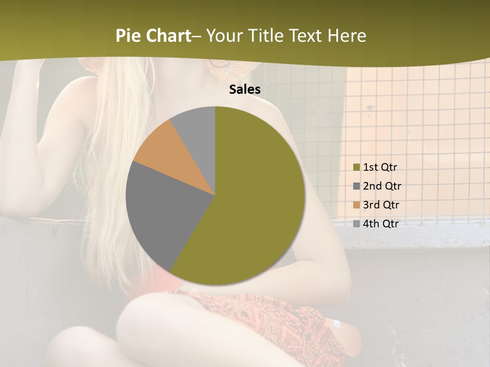 Trailer Ca Ual Face PowerPoint Template