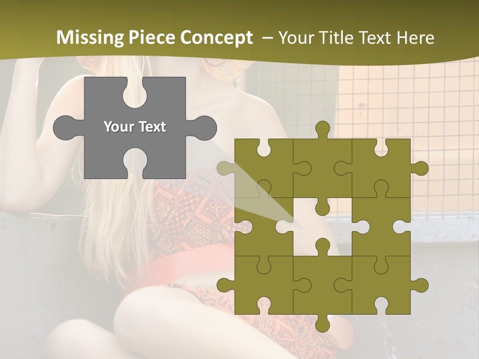 Trailer Ca Ual Face PowerPoint Template