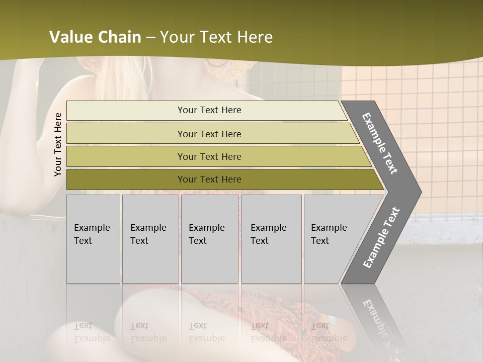 Trailer Ca Ual Face PowerPoint Template
