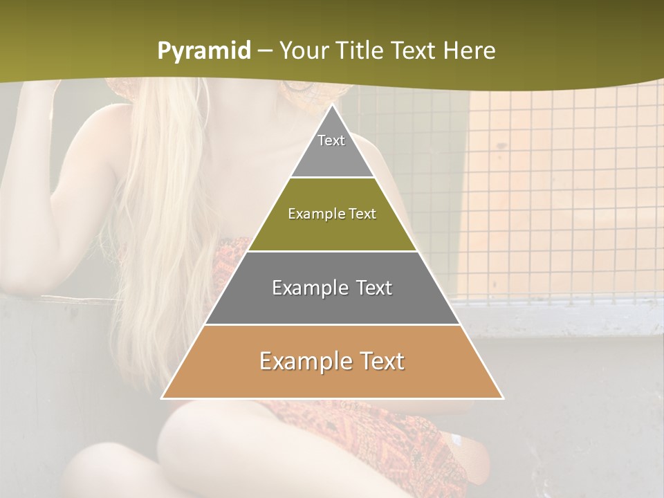 Trailer Ca Ual Face PowerPoint Template