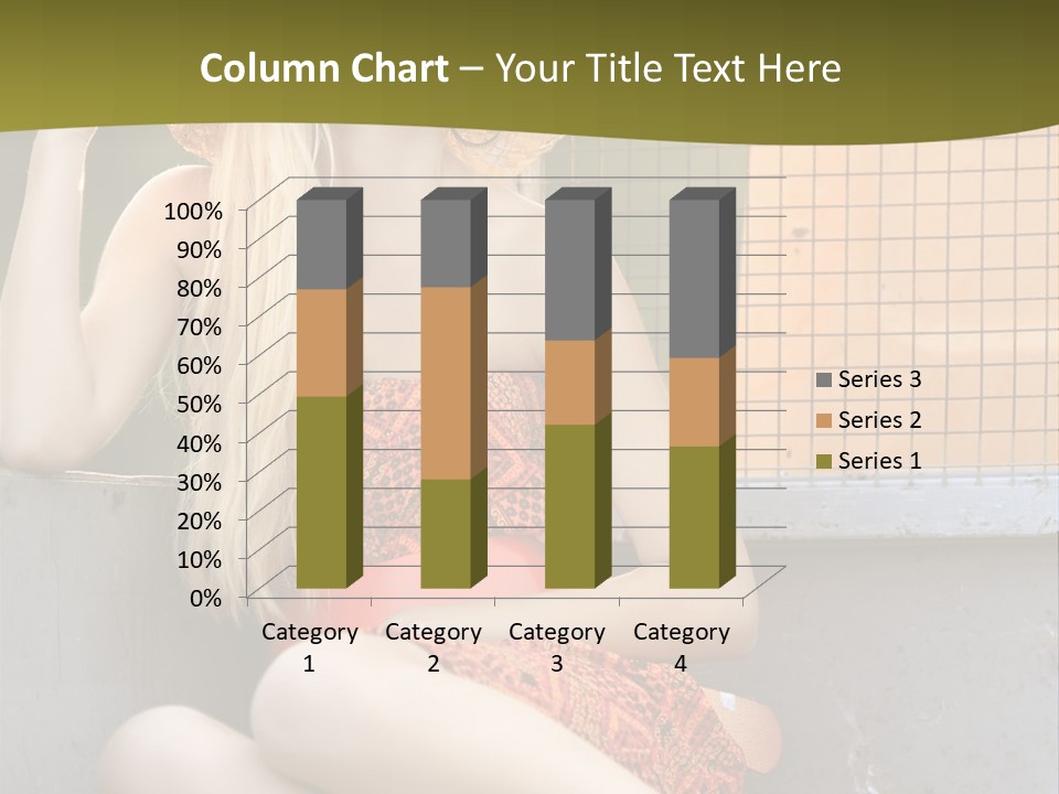 Trailer Ca Ual Face PowerPoint Template