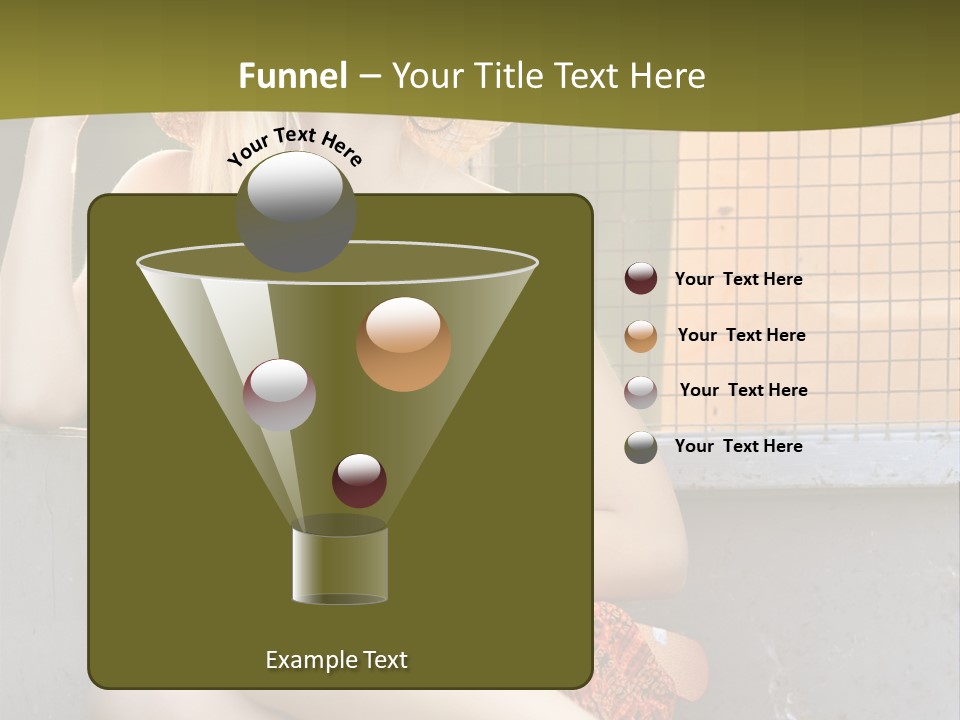Trailer Ca Ual Face PowerPoint Template