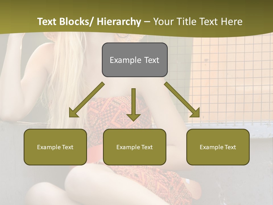Trailer Ca Ual Face PowerPoint Template