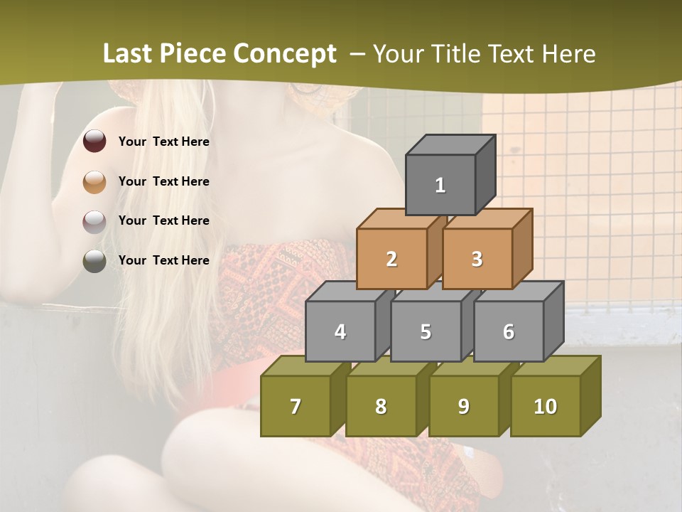 Trailer Ca Ual Face PowerPoint Template