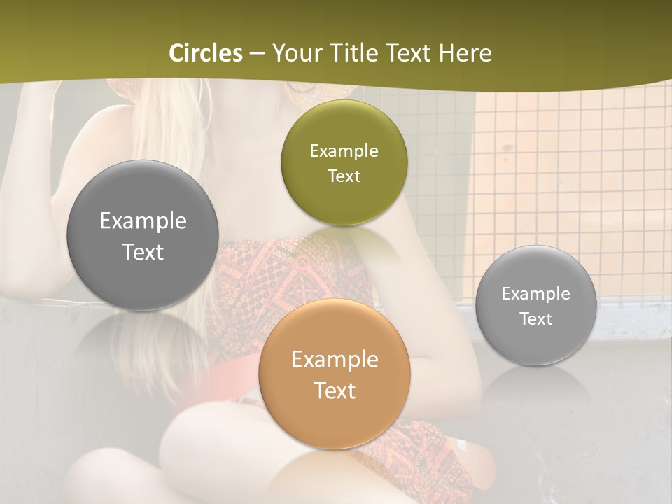 Trailer Ca Ual Face PowerPoint Template