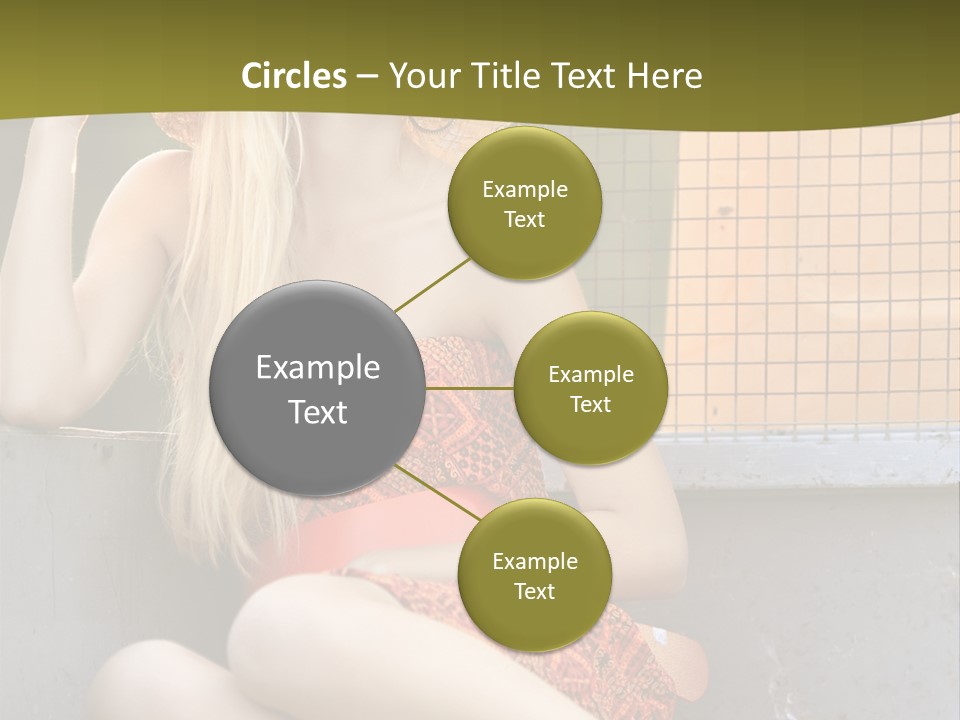 Trailer Ca Ual Face PowerPoint Template