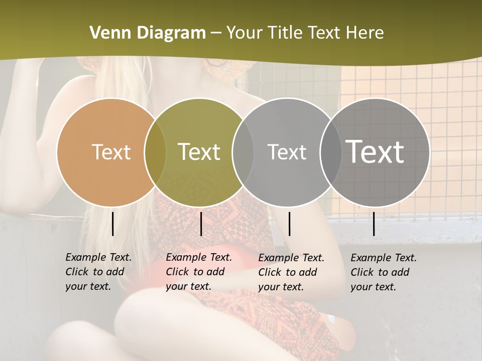 Trailer Ca Ual Face PowerPoint Template