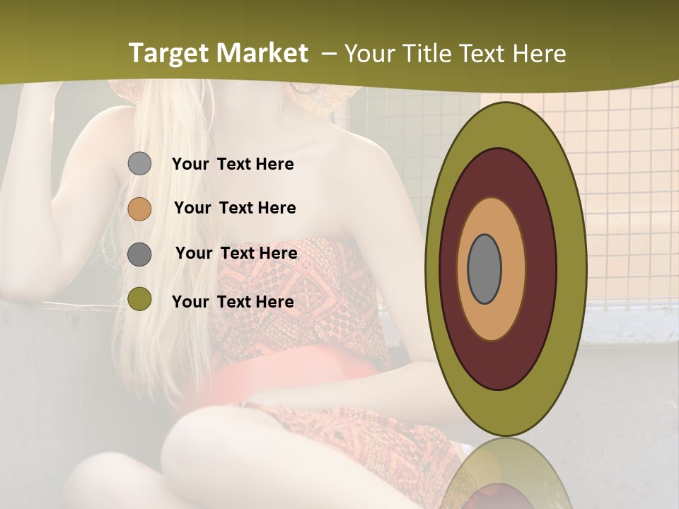 Trailer Ca Ual Face PowerPoint Template