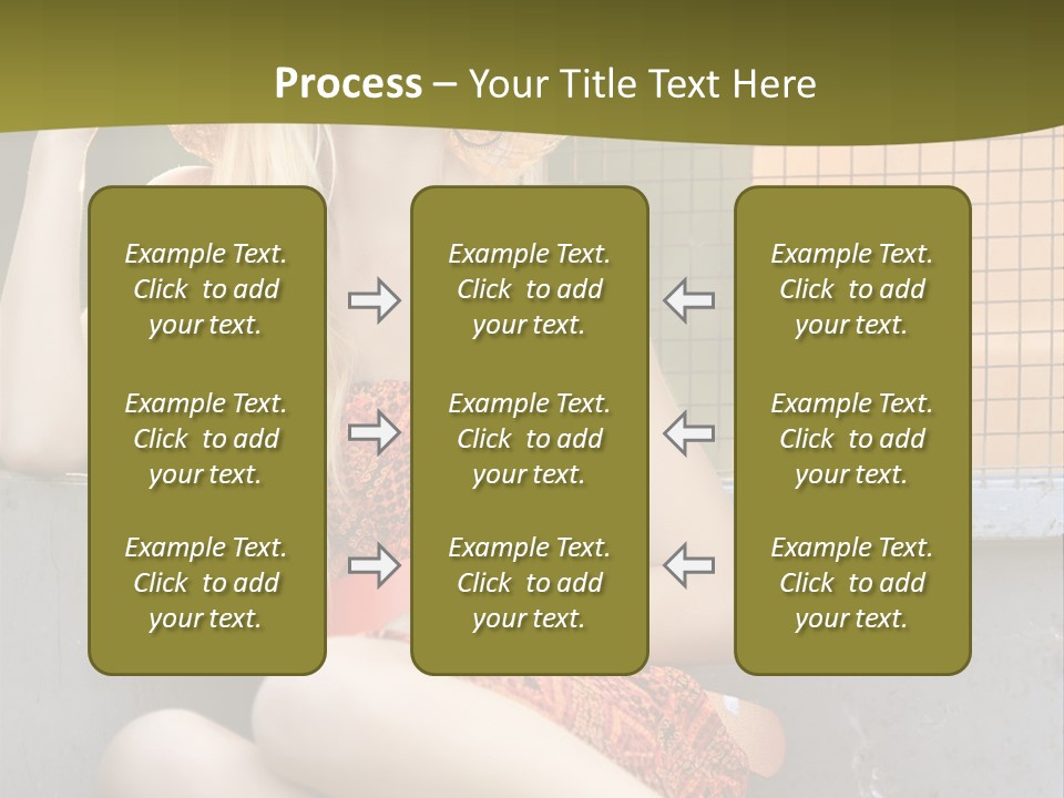 Trailer Ca Ual Face PowerPoint Template