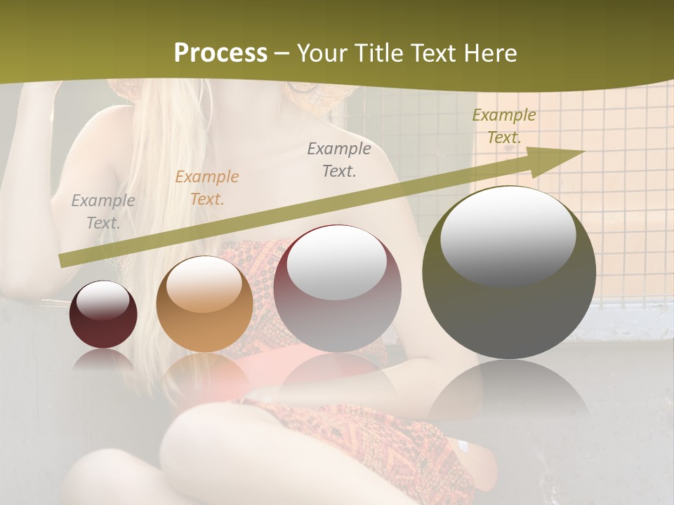 Trailer Ca Ual Face PowerPoint Template